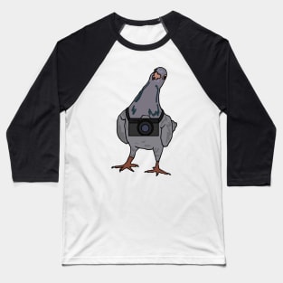 Pigeon's Always Watching Baseball T-Shirt